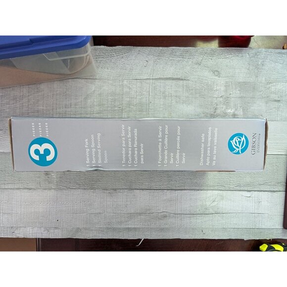 3-Piece Stainless Steel Hostess Set By Gibson Anneville Design - Picture 6 of 7